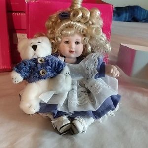 Marie Osmond porcelain Girl Doll.